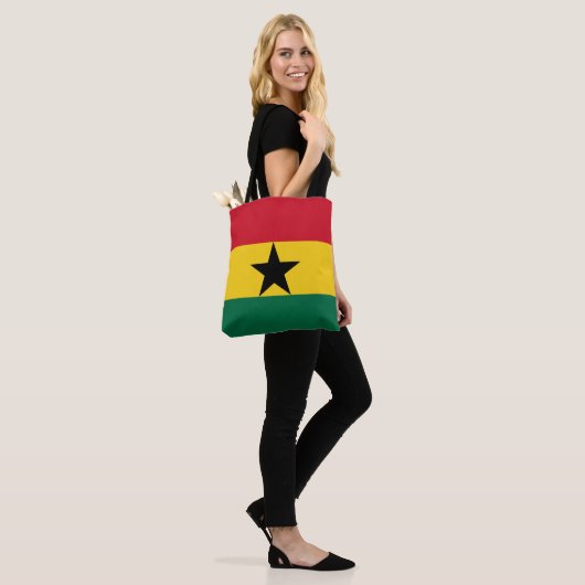 Ghana flag Tote トートバッグ (モデル)