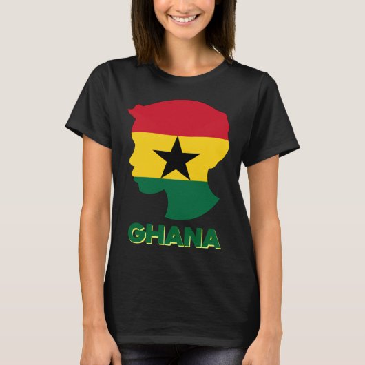 Ghana Ghanaian West Africa Proud Prince Boy Melani Tシャツ (正面)
