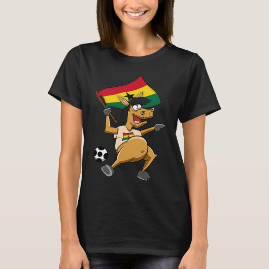Ghana Horse Fan Tシャツ (正面)