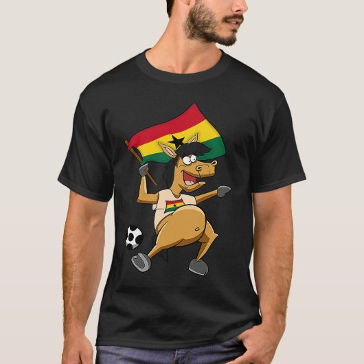 Ghana Horse Fan Tシャツ (正面)