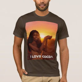 GHANA - I LOVE COCOA Tシャツ