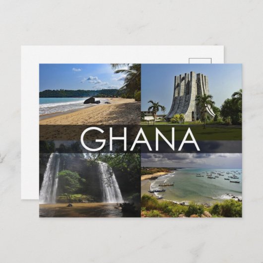 Ghana Postcard シーズンポストカード (正面/裏面)