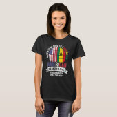 Ghanaian American We know Places where Country Gha Tシャツ (正面フル)