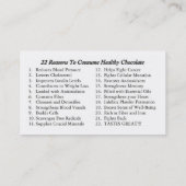 "GHC"はカード/22の理由を配ります 名刺 (裏面)