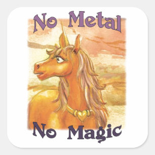 Ghel No Metal No魔法シール スクエアシール