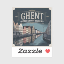 Ghent – Hidden Gem of Belgium シール