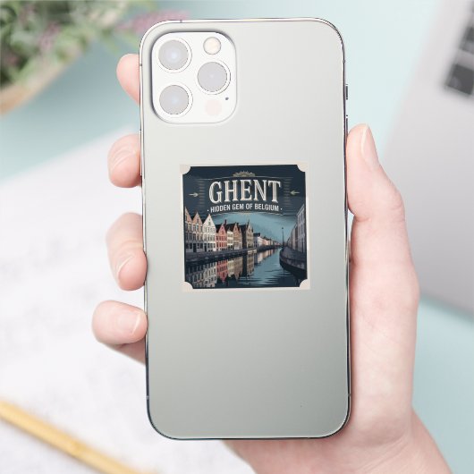Ghent – Hidden Gem of Belgium シール (スマートフォン)