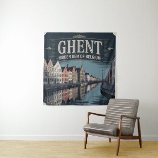 Ghent – Hidden Gem of Belgium タペストリー