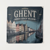 Ghent – Hidden Gem of Belgium タペストリー (正面)