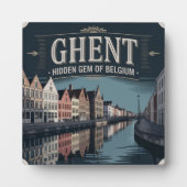 Ghent – Hidden Gem of Belgium フォトプラーク (正面)