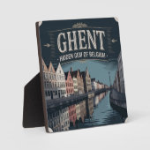 Ghent – Hidden Gem of Belgium フォトプラーク (正面)