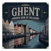 Ghent – Hidden Gem of Belgium ポスター (正面)