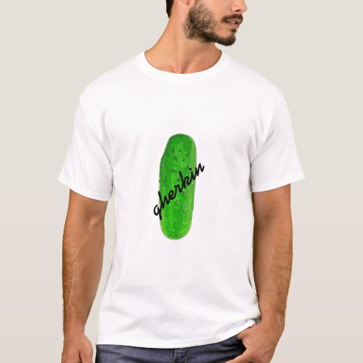 "Gherkin"のピクルスのTシャツ Tシャツ (正面)