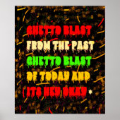 GHETTO BLAST AFRO AMERICAN STYLE ポスター (正面)