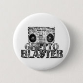 GHETTO BLASTER 缶バッジ (正面)