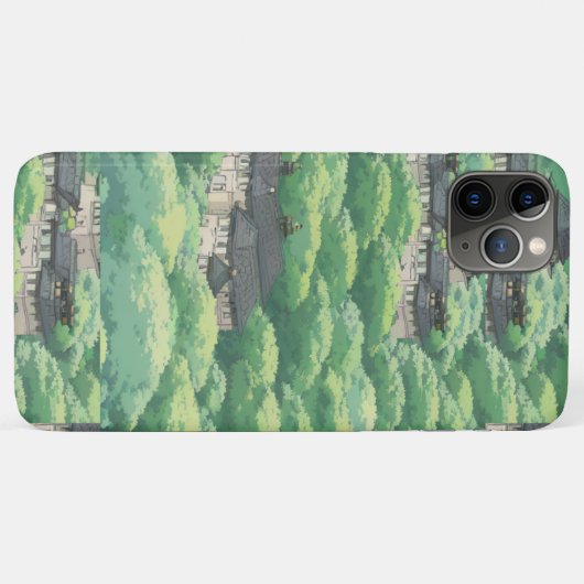 Ghibli-Inspired iPhone Case Case-Mate iPhoneケース (裏面(横))