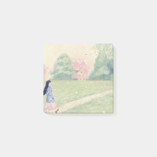 Ghibli Inspired Style 3 Sticky Notes ポストイット (正面)