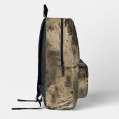 Ghillie Suit Sand Pattern プリントバックパック (左)