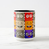 Ghonim_マグカップ10数々の$-顔 ツートーンマグカップ (中央)