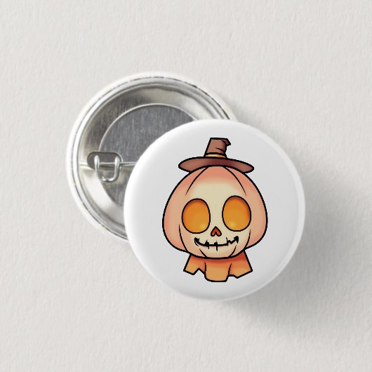 Ghoskin. 缶バッジ (正面&裏面)