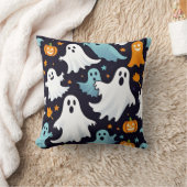 GHOST AND PUMPKIN クッション (ブランケット)