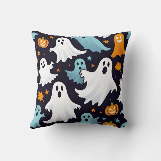 GHOST AND PUMPKIN クッション (裏面)