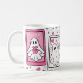 Ghost Bae Mug – Cute Spooky Coffee Cup コーヒーマグカップ (左)