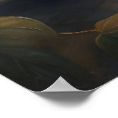 Ghost Bathtub Portrait Print, Dark Academia ポスター (角)