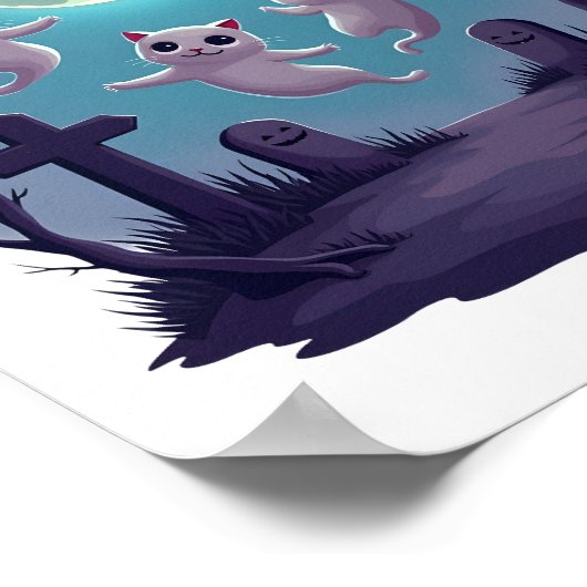 Ghost Cat Parade ポスター (角)