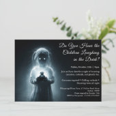 Ghost Child Halloween Costume Party Invitation 招待状 (スタンド正面)