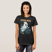 Ghost Code Boo In The Icu Nursing Gift For Hallowe Tシャツ (正面フル)