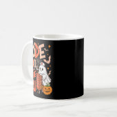Ghost Code Boo In The Icu Nursing Nurse Halloween コーヒーマグカップ (正面左)