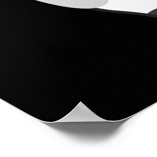 Ghost Cow Moo I Mean Boo Halloween Gift ポスター (角)