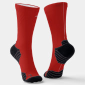 Ghost Dance red high performance socks ソックス (傾斜あり)