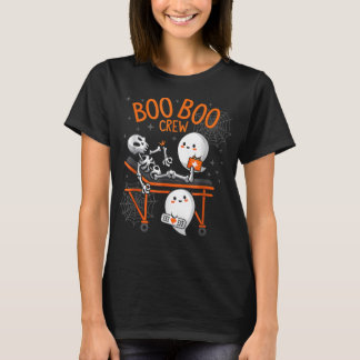 Ghost Doctor Paramedic EMT Nurse Halloween Boo Boo Tシャツ