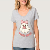 Ghost Drink Coffee T-Shirt Tシャツ (正面)