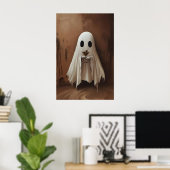 Ghost Drinking Cocktail Dirty Martini Olives ポスター (ホームオフィス)