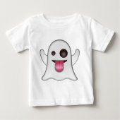 ghost_emoji ベビーTシャツ (正面)