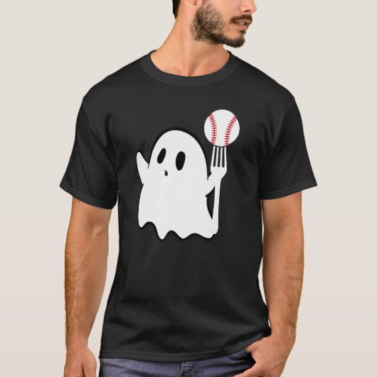 Ghost Forkball Baseball Pitch Fork Ball K Strikeou Tシャツ (正面)
