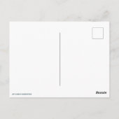 Ghost Girl in Blue – Haunting Surreal Art ポストカード (裏面)