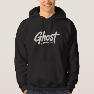 Ghost Hoodie – Typography Streetwear  Design パーカ