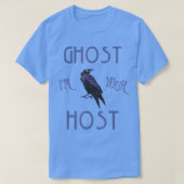 Ghost Host Foolish Mortals Scary Theme Park Haunte Tシャツ (デザイン正面)