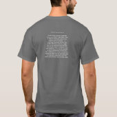 Ghost Hunt No. 19 - ユキ Tシャツ (裏面)