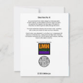 Ghost Hunt No. 41 サンキューカード (裏面)