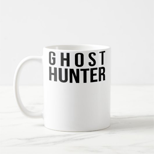 Ghost Hunter 	 By Lets Go Ghost Hunting コーヒーマグカップ (左)