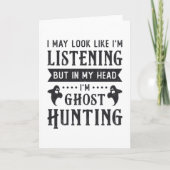 Ghost Hunter I'm Ghost Hunting Paranormal Hunt カード (正面)