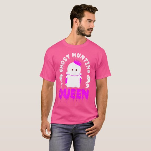 Ghost Hunting Queen Tシャツ (正面フル)