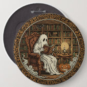 Ghost In A Library 缶バッジ (正面&裏面)