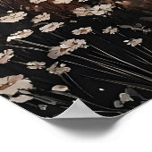 Ghost In Forest Field With Flower, Dark Academia ポスター (角)