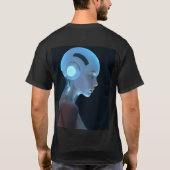 Ghost in the Machine: A Cyberpunk Vision Tシャツ (裏面)